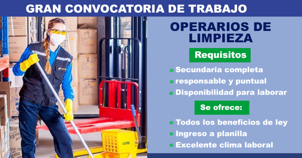 Se Requiere Personal de Limpieza Matutino en Casas 2026 - Buen Sueldo